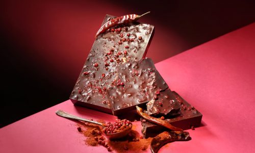 Pink Peppercorn Chocolate